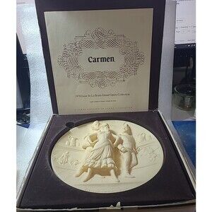 Lot of 3 Vintage Plates La Scala Grand Opera Collection Rigoletto, Aida, Carmen